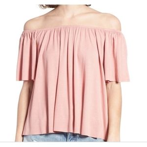 Nordstrom BP Women's Off-the-Shoulder Knit Top